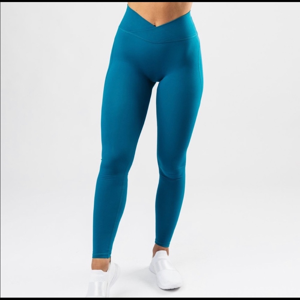 Alphalete - Surface Power Leggings - Moroccan Blue
